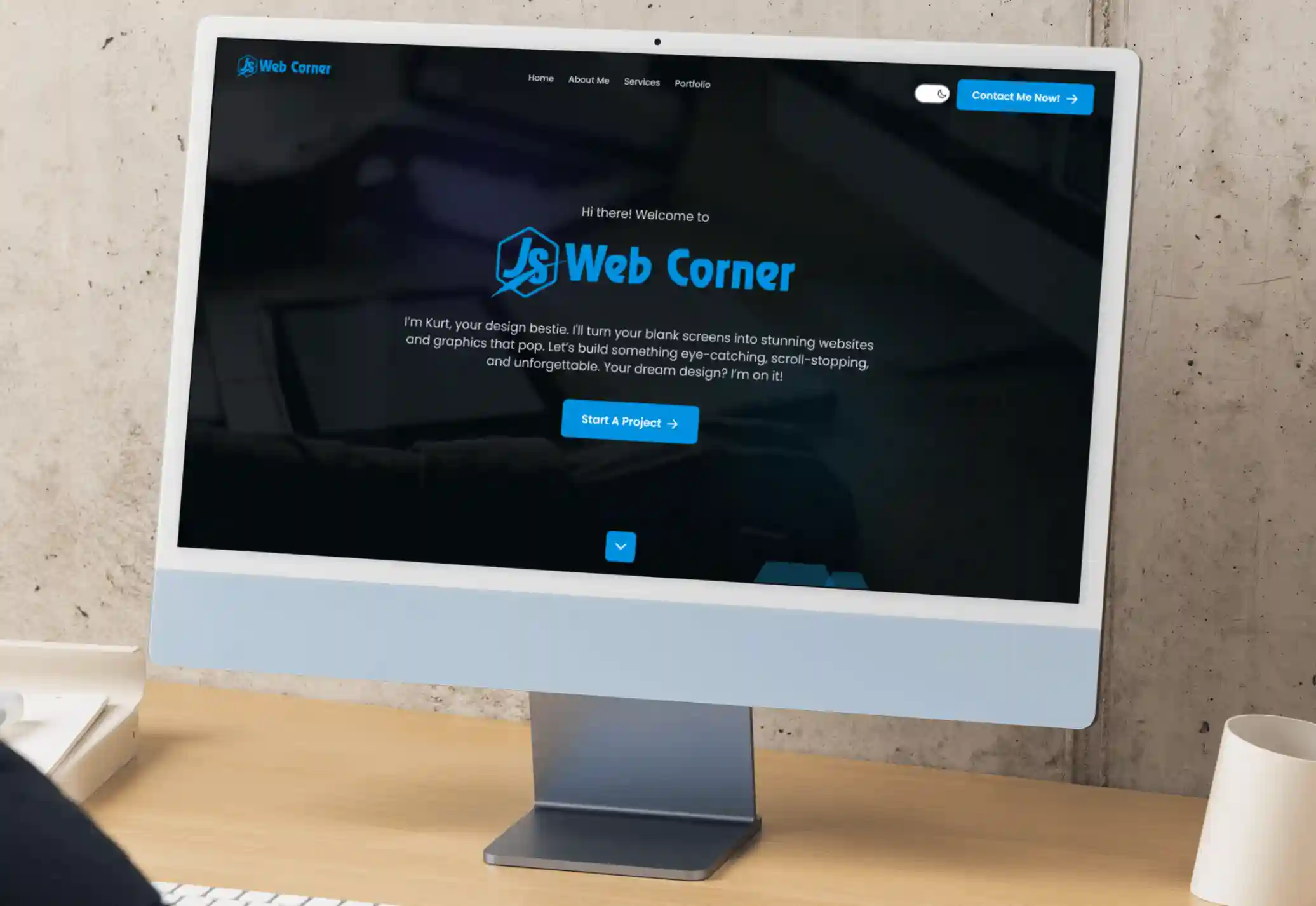 Kurt Santos Design, KS Design, JS Web Corner New Design