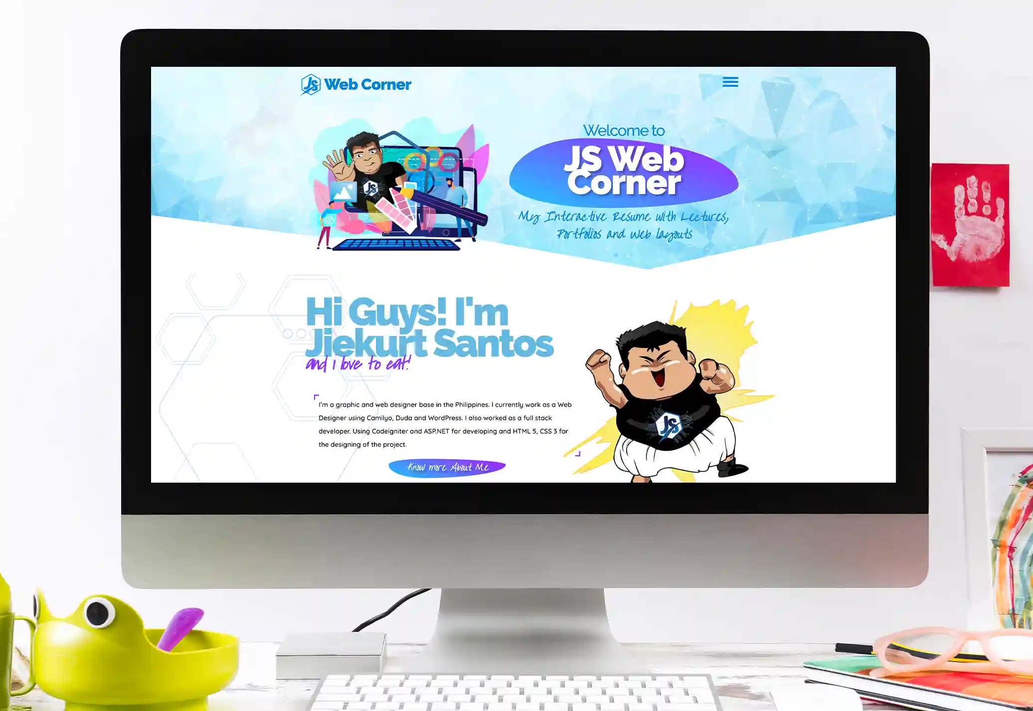 Kurt Santos Design, KS Design, JS Web Corner Old Design