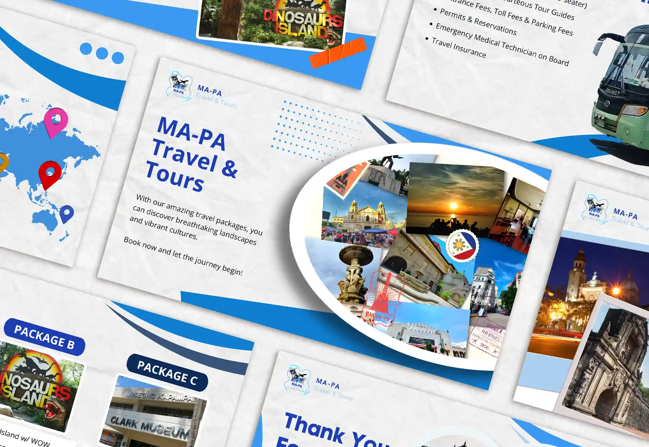 Kurt Santos Design, KS Design, MA-PA Travel and Tours Presentation